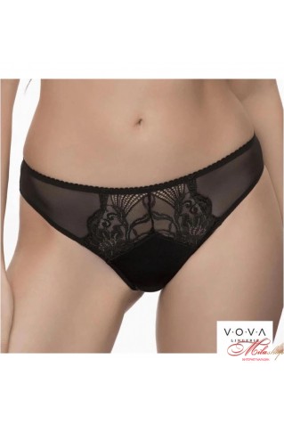 Трусики бразилиана из микросеточки V.O.V.A. 32556 Laura