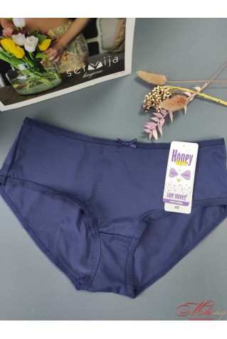 Трусики сліпи із середньою лінією талії з мікрофібри Honey H39-21