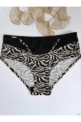 Трусики слипы из микрофибры с микросеточкой Lanny Mode 51047