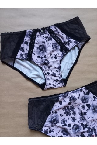 Трусики сліпи із середньою лінією талії з мікрофібри Lanny Mode 51346 