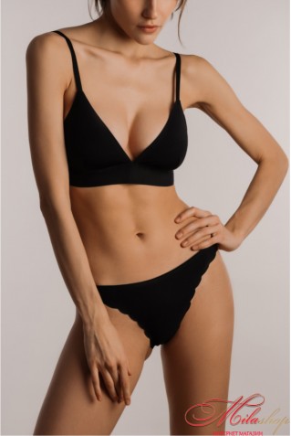 Безшовні трусики Luna 5138 Estela чорні L