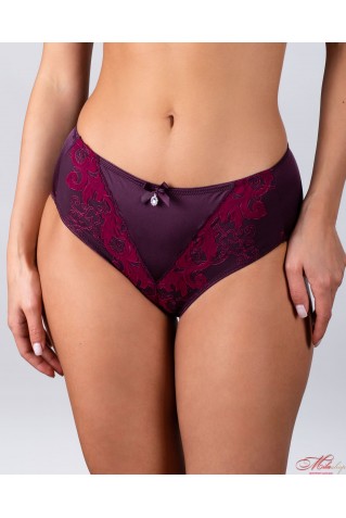 Женские трусики слипы из микрофибры и кружева Lanny Mode 51528