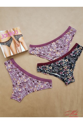 Трусики-бразилиана из хлопка Jadea 6068