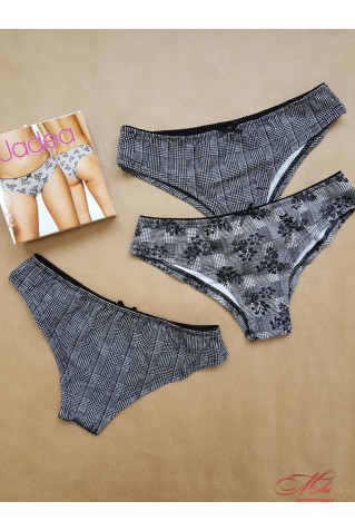 Трусики-бразилиана из хлопка Jadea 6070