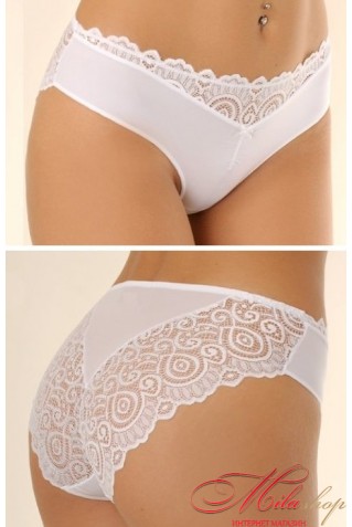 Трусики из микрофибры и кружева Acousma 6286