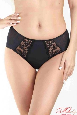 Трусики сліпи з мікрофібри з мереживними вставками Orhideja 746-830