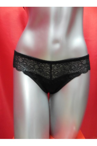 Роскошные трусики из хлопка и кружева Luna B82-03