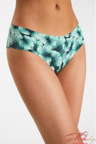 Бесшовные трусики слипы из микрофибры Julimex Botanic