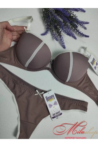 Трусики стрінги з мікрофібри Honey H21-15-S