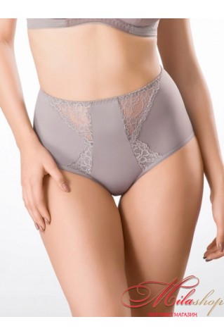 Високі трусики сліпи з мікрофібри та мережива Honey H35-17-AK