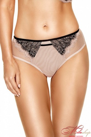 Трусики бразилиана из микросеточки Kinga P 721/2 Bunny