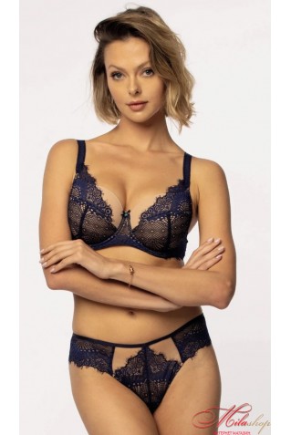 Трусики стринги из микросеточки и кружева SARI Nana Fantasy