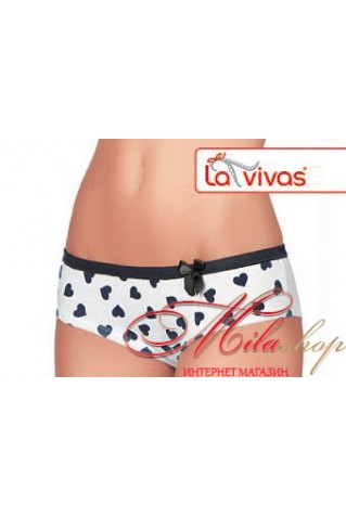 Трусики из хлопка с рисунком La Vivas 20156