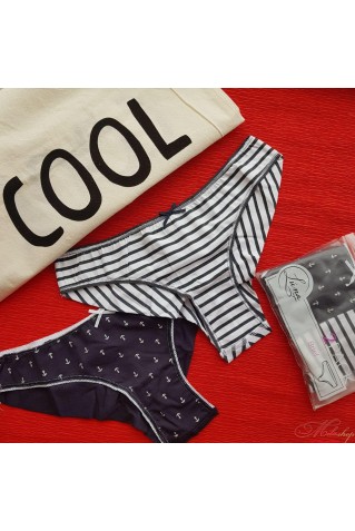 Хлопковые трусики бразилианки Luna L23