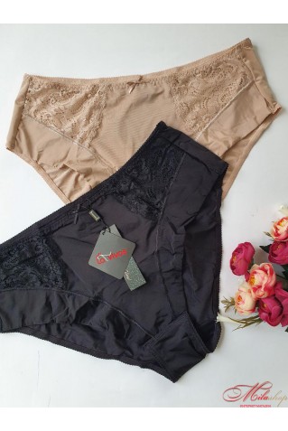 Трусики из микрофибры со средней линией талии La Vivas 50233