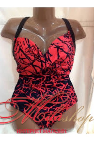 Слитный купальник большого размера Samegame 16078