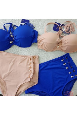 Раздельный купальник с пикантными ретро-трусиками 36р. S