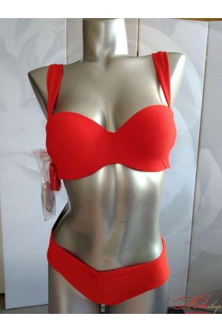 Купальник Anabel Arto 994-016 с твердой чашкой в красном цвете