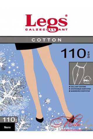 Плотные колготы Legs COTTON 110 den