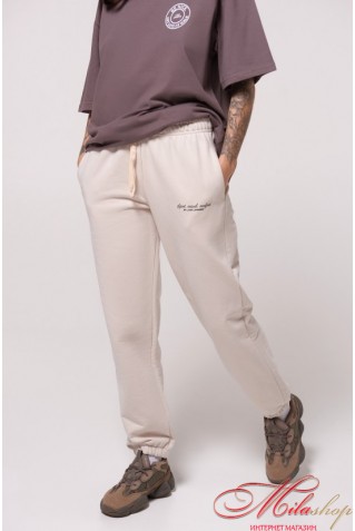 Жіночі штани з бавовни Luna LC001j Rosse