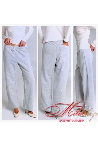 Женские прямые штаны из хлопка Luna LC069b 