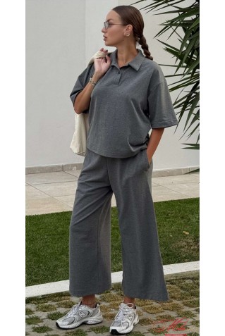 Костюм поло з кюлотами з двунитки Luna LH002 Mauritus