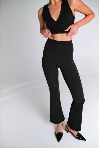 Женские легенсы клеш из микрофибры Luna LS025b