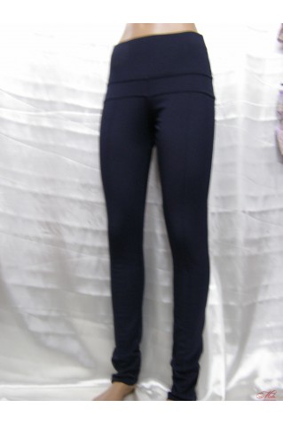 Утепленные лосины с широким поясом