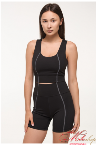 Жіночі вкорочені велосипедки з мікрофібри Luna LS010b Toma