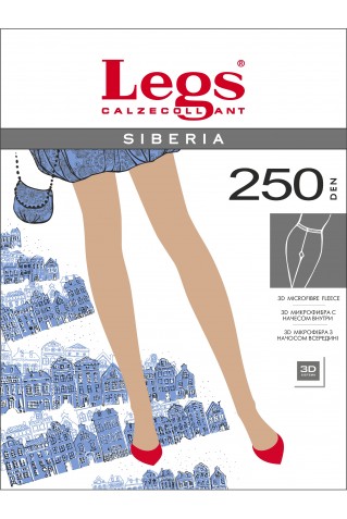 Теплые колготки  Legs SIBERIA 250 den